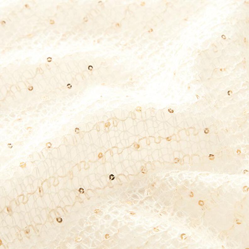 Maille légère à paillettes – blanc,  image number 2