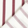 Viscose Rayures verticales – blanc/rouge bordeaux,  thumbnail number 4