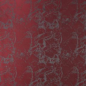 Tissu de doublure Jacquard Marbré – rouge bordeaux, 