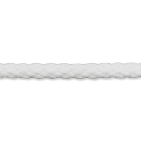 Cordon en coton [Ø 5 mm] – blanc, 