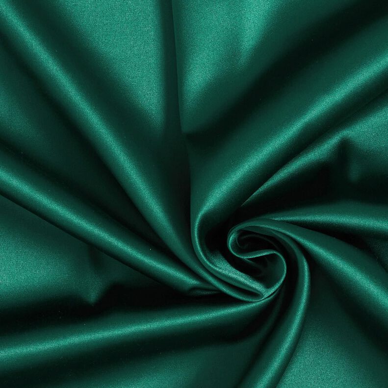 Satin mariée Stretch – vert sapin,  image number 1