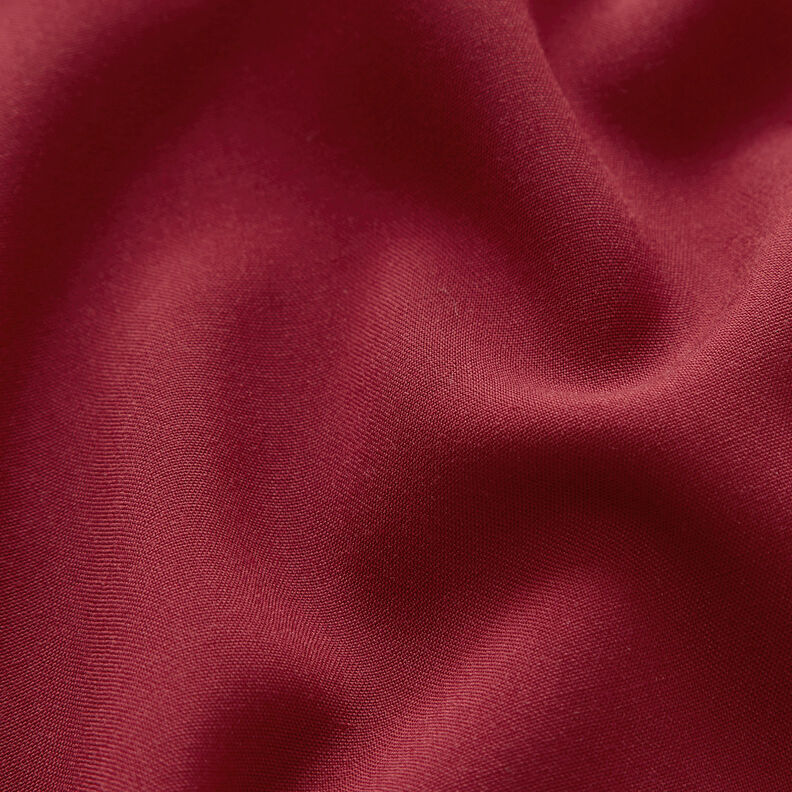 Tissu en viscose tissé Fabulous – rouge bordeaux,  image number 3