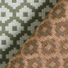 Tissu d'extérieur jacquard Losanges – olive,  thumbnail number 4