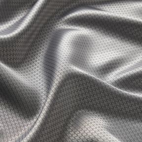 Tissu de doublure Jacquard Rayures zigzag – gris clair, 