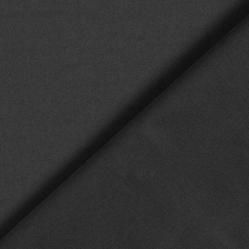 Popeline Stretch Uni – noir,  image number 3