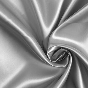 Satin polyester – argent métallique, 