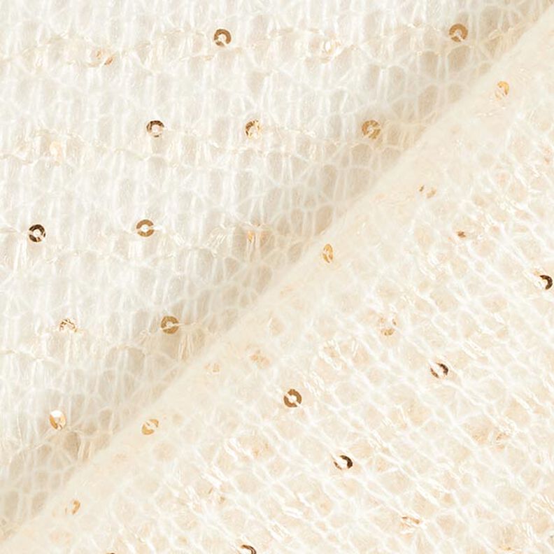 Maille légère à paillettes – blanc,  image number 3