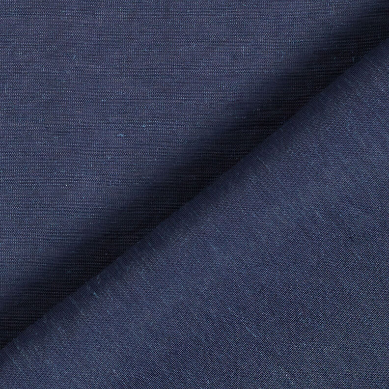 Voile en viscose mélangé – bleu marine,  image number 3