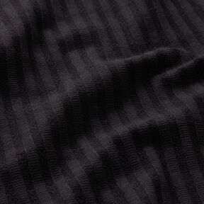 Jersey côtelé Modèle de tricot – noir, 