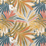 Tissu de décoration Canvas Feuilles de jungle 280 cm – taupe clair/cuivre,  thumbnail number 1