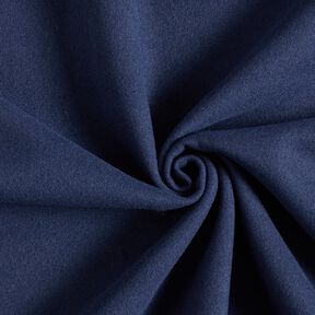 Tissu en polyester recyclé pour manteau – bleu marine, 