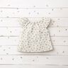 Tissu double gaze de coton Petites branches | by Poppy – ivoire/brun faon,  thumbnail number 5