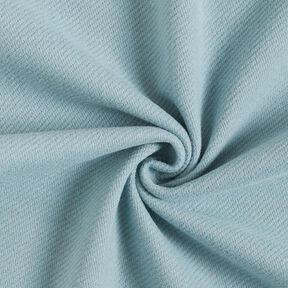 Tissu pour manteau en laine mélangée, uni – bleu pigeon, 