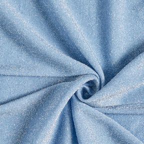 Jersey scintillement Lametta Glamour – bleu clair, 