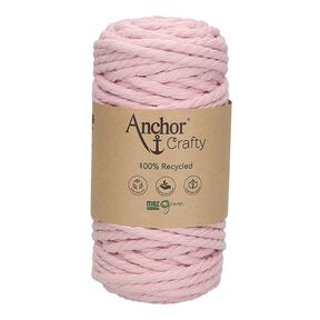 Anchor Crafty Fil macramé, recyclé [5mm] – rose clair, 