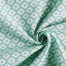 Tissu d'extérieur jacquard Losanges – menthe,  thumbnail number 3