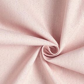 Tissu de décoration Semi-panama Lurex – rose, 