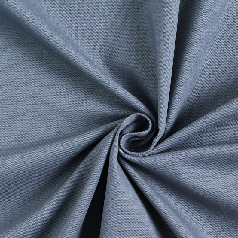 Sergé coton Stretch – gris bleu,  image number 1