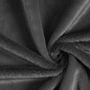 Tissu de revêtement Fourrure synthétique – gris foncé, 
