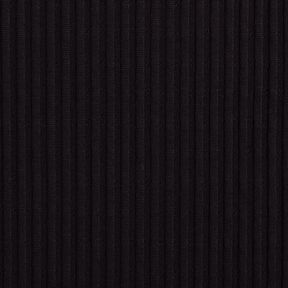 Jersey côtelé Modèle de tricot – noir, 