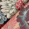 Tissu de décoration Gobelin Grandes fleurs – noir/rouge,  thumbnail number 4