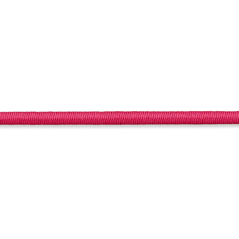 Cordelette en caoutchouc [Ø 3 mm] – rose intense,  image number 1